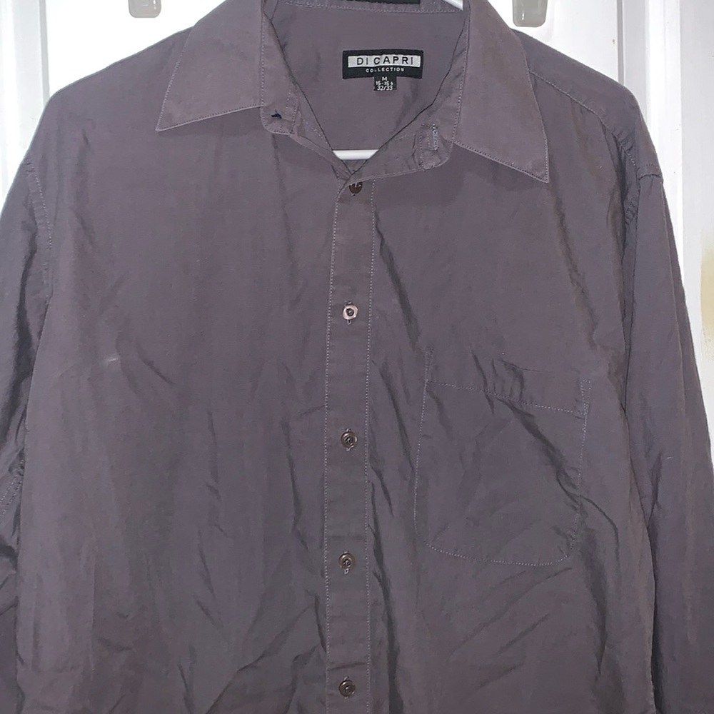 Men dress button down shirt.